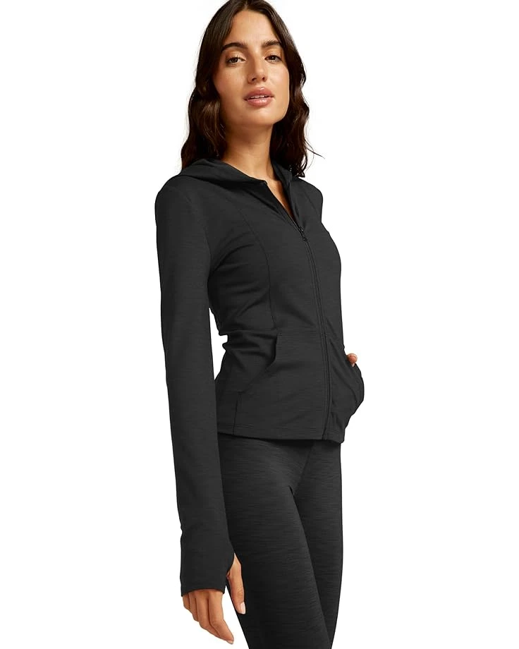 Beyond Yoga Heather Rib Morning Jog Hoodie | Coats & Outerwear - Image 3
