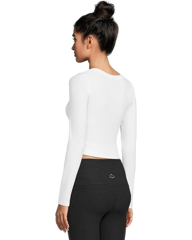 Beyond Yoga Featherweight Center Stage Cropped Long Sleeve Pull Over | Shirts & Tops - Image 3