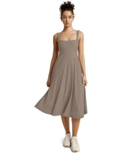 Beyond Yoga Featherweight At The Ready Square Neck Dress | Dresses