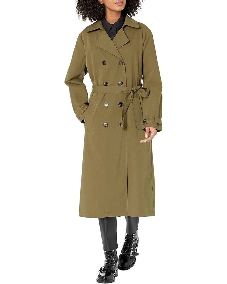 Blank NYC Double-Breasted Trench Coat in Road Trip | Coats & Outerwear