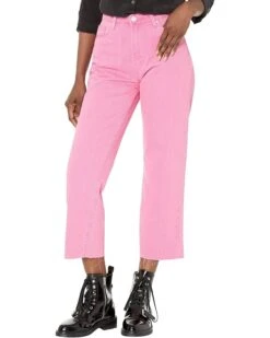 Blank NYC Baxter High-Rise Straight Leg Jeans in Watermelon Juice