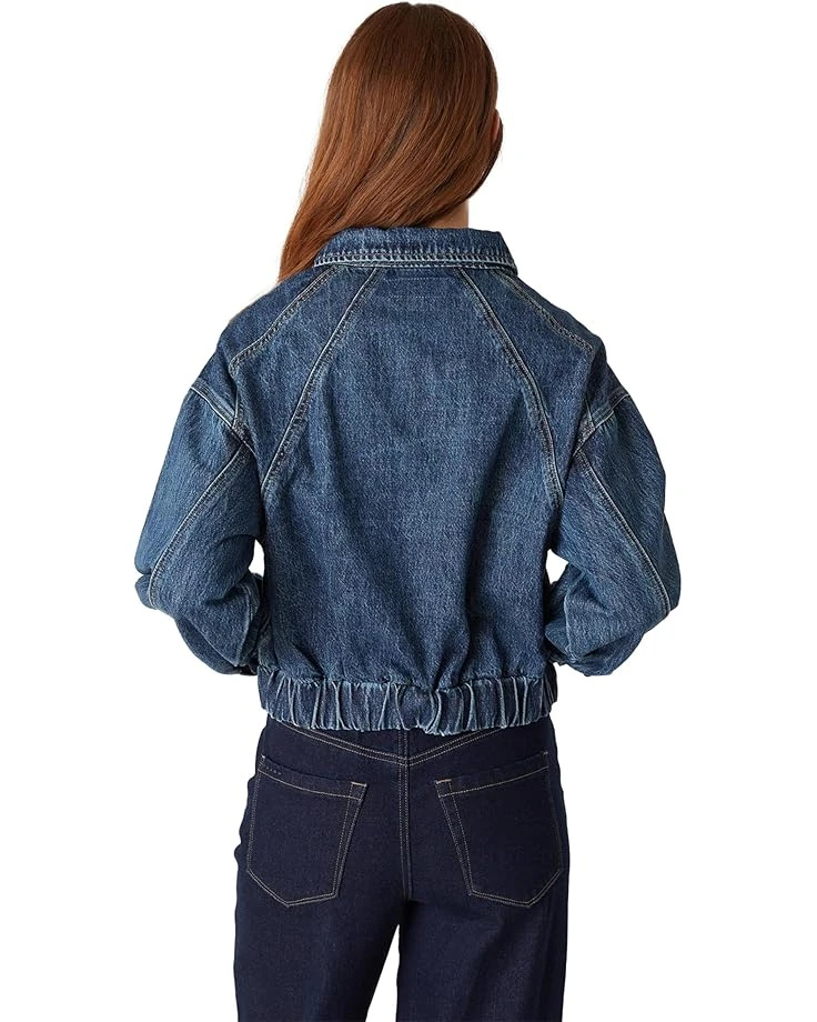 Blank NYC Denim Bomber Jacket | Coats & Outerwear - Image 2