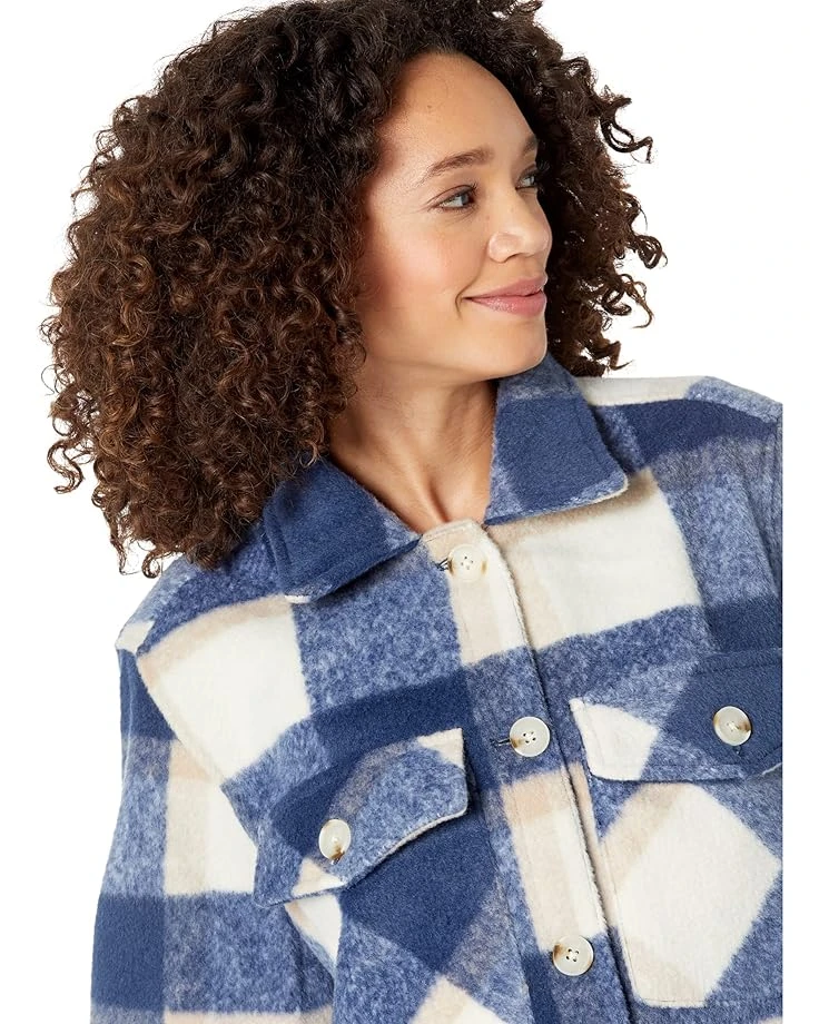 Blank NYC Plaid Shirt Jacket in Keep Rolling | Coats & Outerwear - Image 3