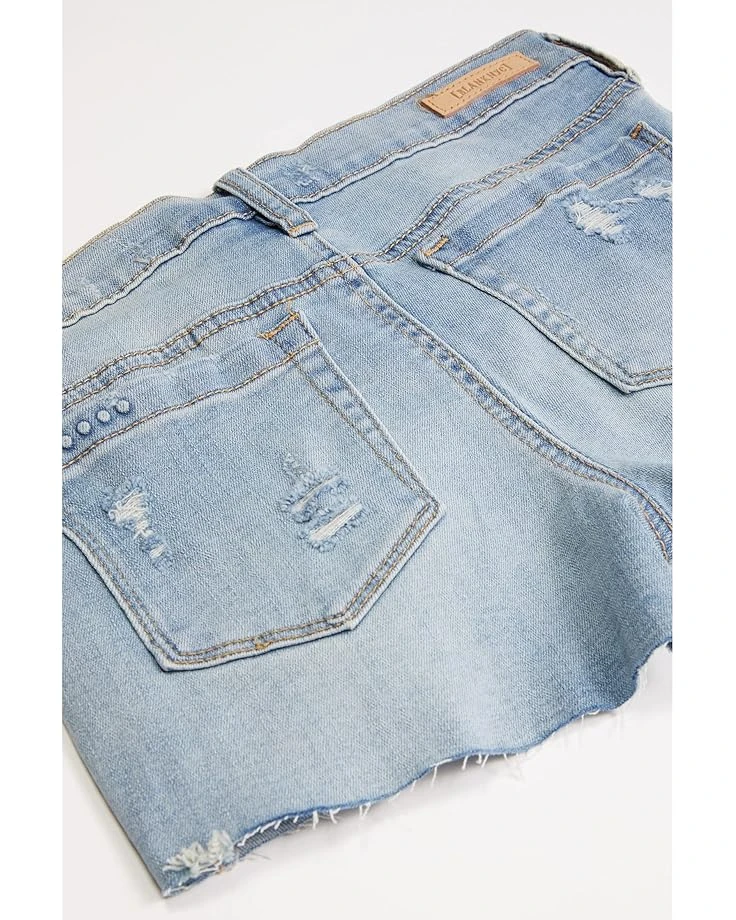 Blank NYC Kids Jinz Shorts in Blue (Big Kids) - Image 2